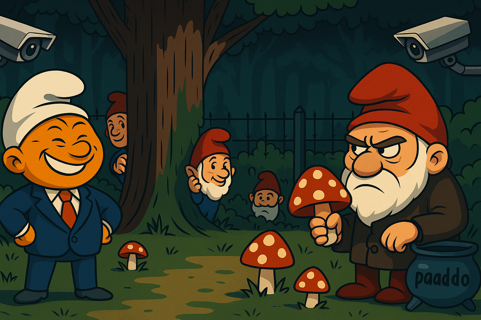 De Oranje Smurf & De Boze Kabouter!