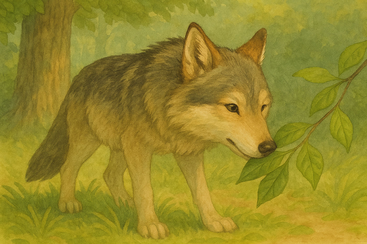 De vegetarische wolven van de Veluwe – Bang voor wolven? Dan moet je niet het bos in